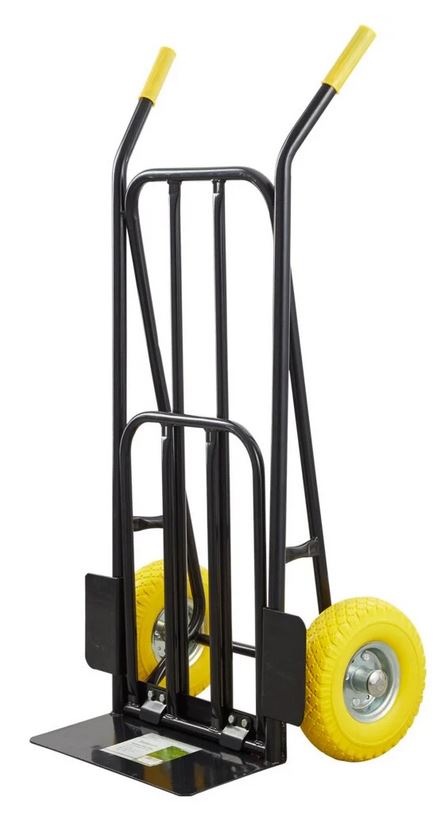 Sækkevogn med udfaldsrampe 250 Kg.